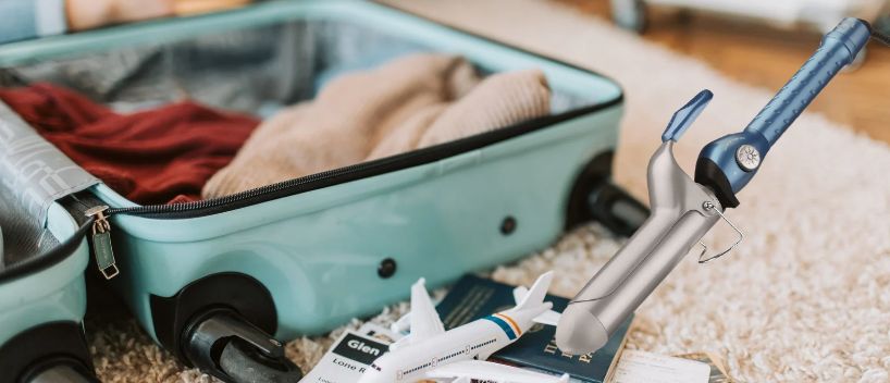 Curling Irons On A Planes In Checked Baggage