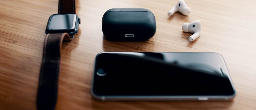 taking portable Bluetooth devices on a plane like, headphones, earbuds, smart watch and iPods.