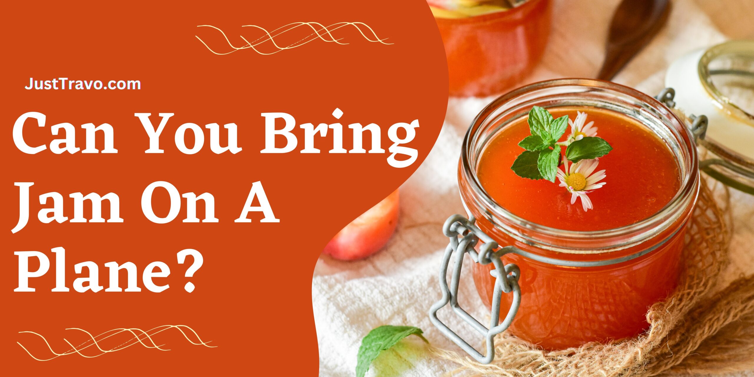 Can You Bring Jam On A Plane? TSA Approved Guide!