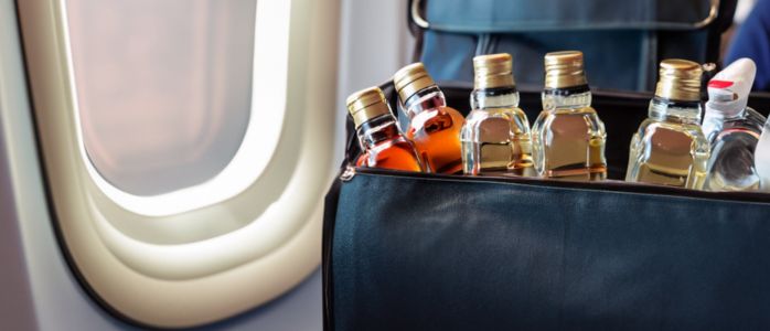 Can You Bring Mini Liquor Bottles on a Plane in Cabin Bag