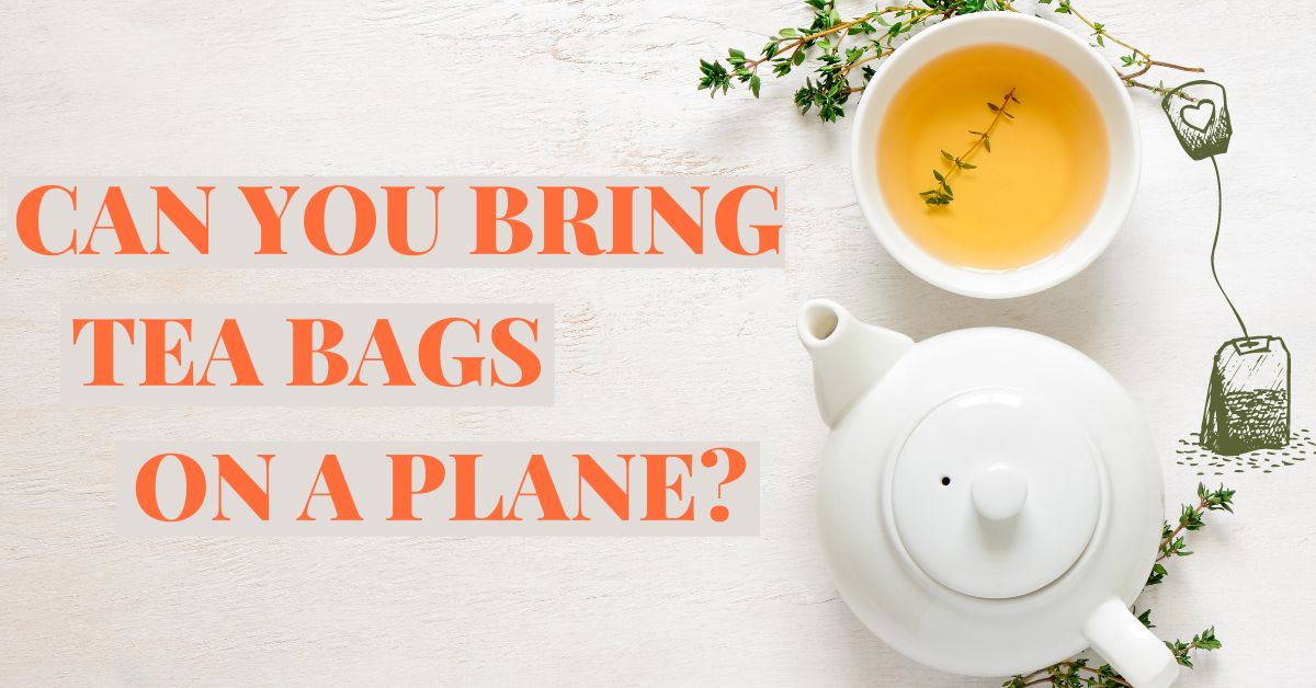 Can You Bring Tea Bags On A Plane in 2023?