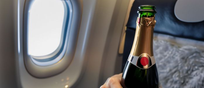 Can I Drink My Own Champagne During Flight
