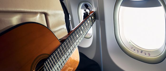 Flying With A Guitar
